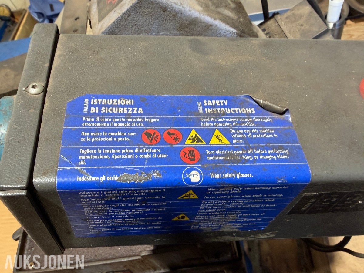 MEP Falcon 250 Metallbåndsag - 3-fas 16A - CE
