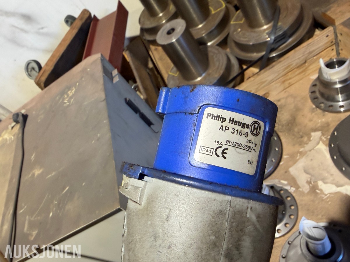 MEP Falcon 250 Metallbåndsag - 3-fas 16A - CE