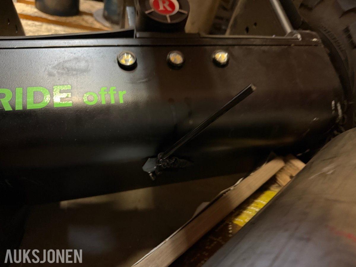 eRIDE offr – Elektrisk tohjuling/ståsykkel, kun 0,4 km
