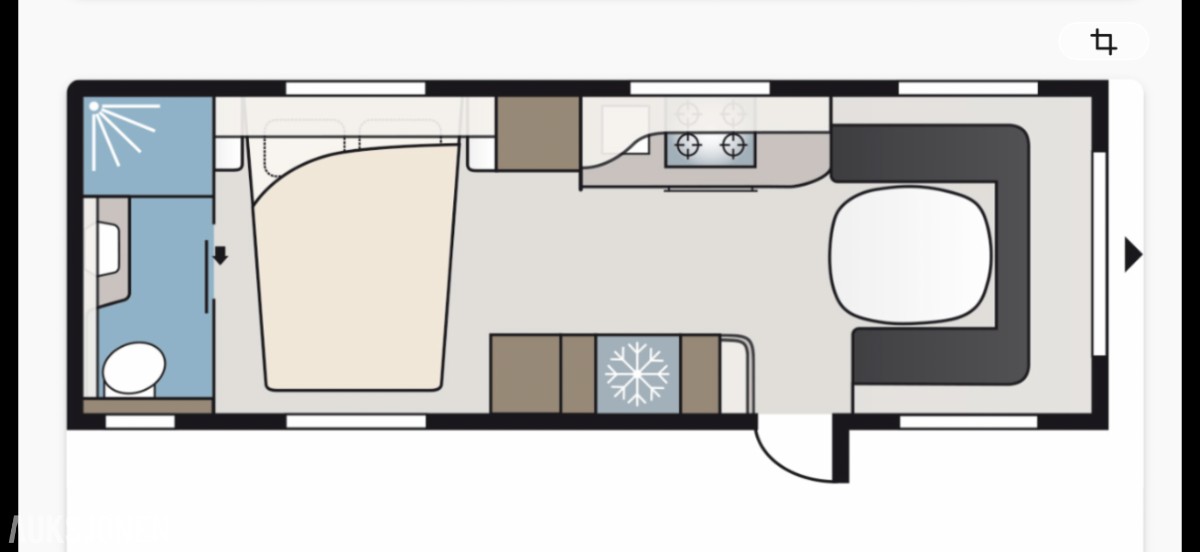 2013 KABE Royal 780 TDL KS campingvogn