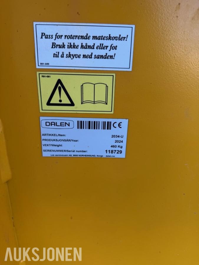 2024 Dalen 118729 Strøkasse