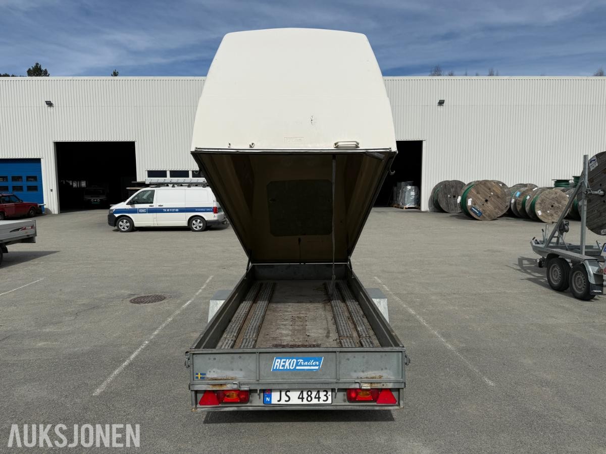 2010 Reko Trailer Planhenger med glassfibertopp og tipp