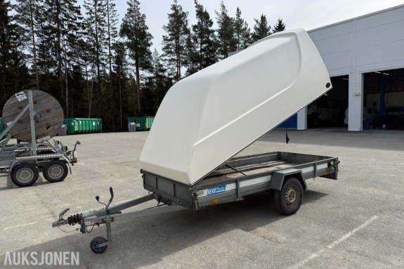 2010 Reko Trailer Planhenger med glassfibertopp og tipp