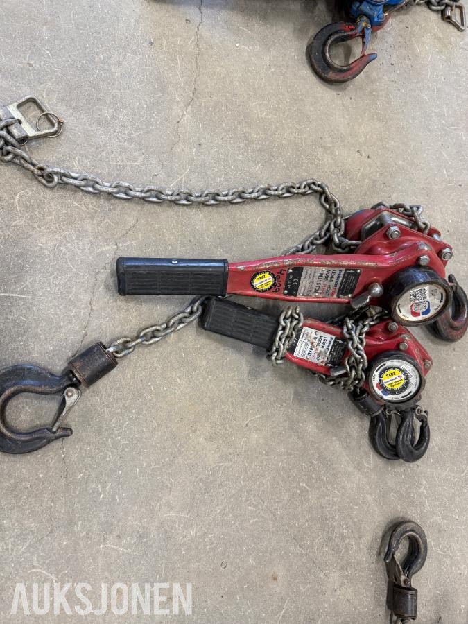 Godkjente jekker 1500kg