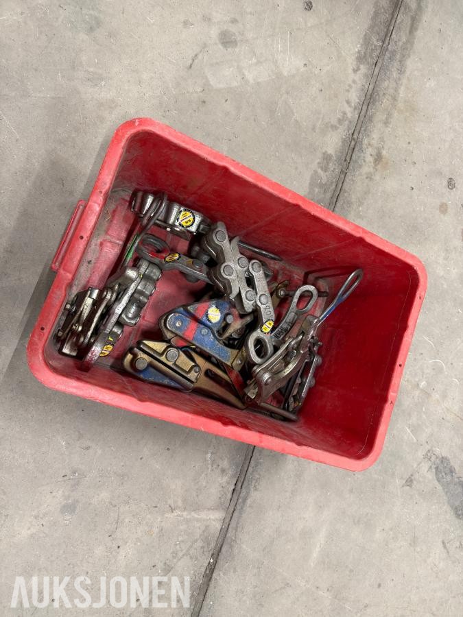 Frosker Brukes på linjearbeid