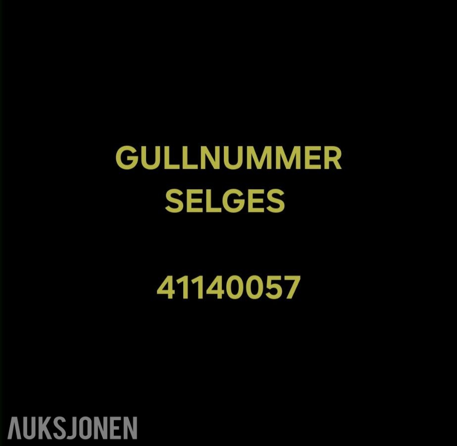 GULLNUMMER SELGES: 41140057