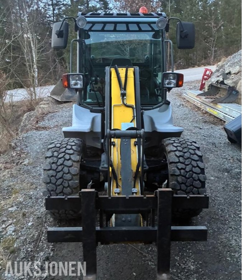 2019 Kramer 5035 Hjullaster med pallegaffel og skuffe 650t