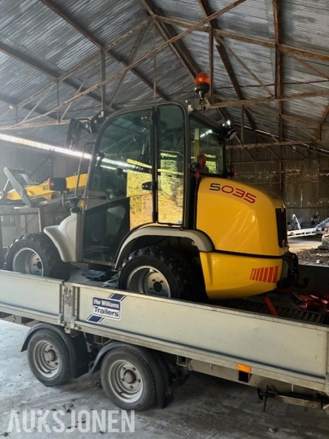 2019 Kramer 5035 Hjullaster med pallegaffel og skuffe 650t