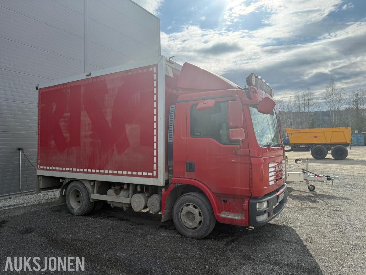 2007 MAN TGL verksted/servicebil m/skap og innredning
