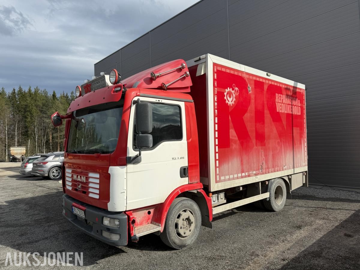 2007 MAN TGL verksted/servicebil m/skap og innredning