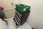 Verktøyvogn med diverse utstyr