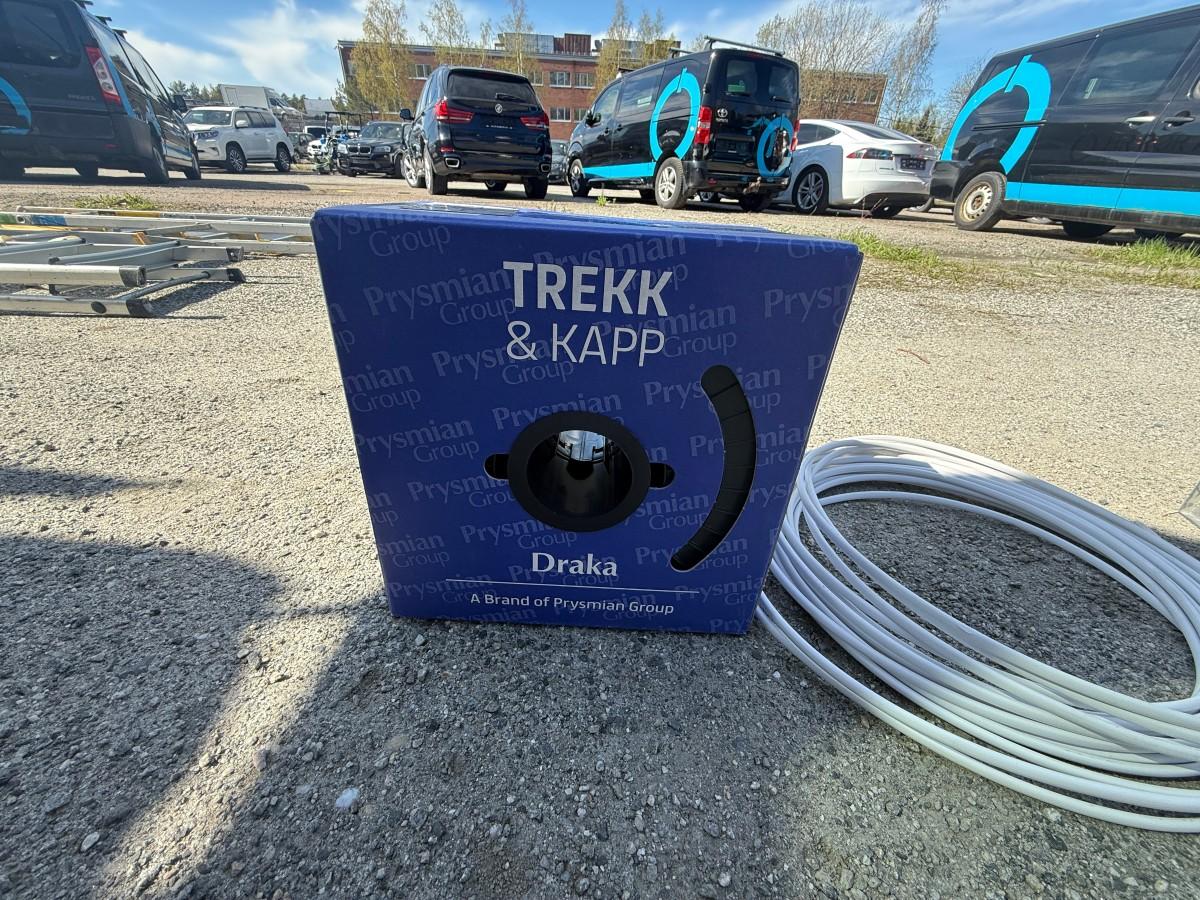 Kabeltrommel og kabler – diverse utstyr