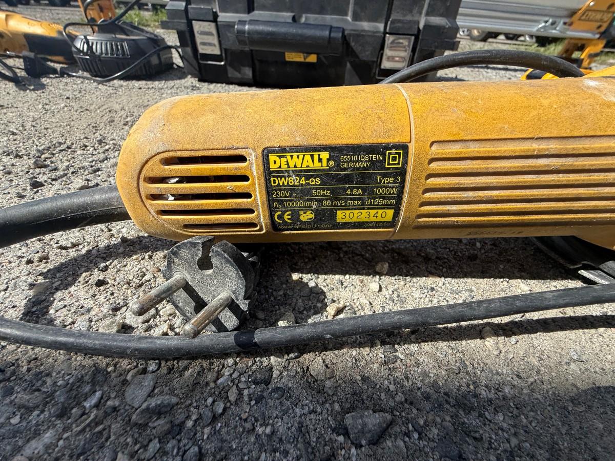 DeWalt verktøypakke – spikerpistol, drill og kapp-/flisskjærer