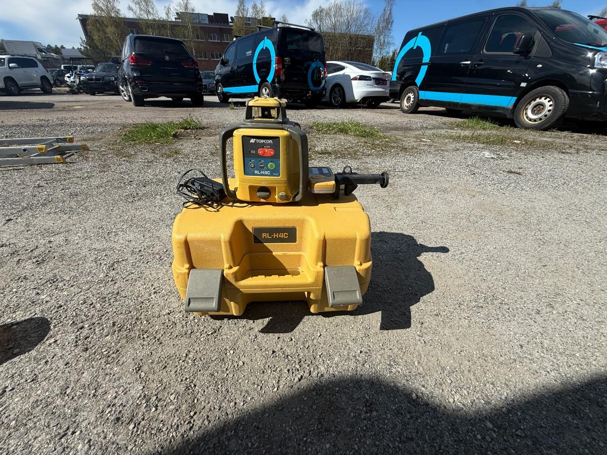 Topcon RL-H4C Rotasjonslaser med tilbehør
