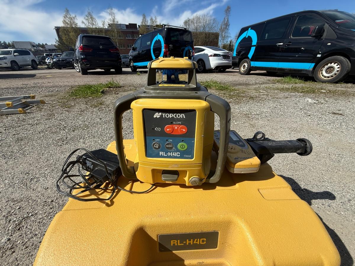 Topcon RL-H4C Rotasjonslaser med tilbehør