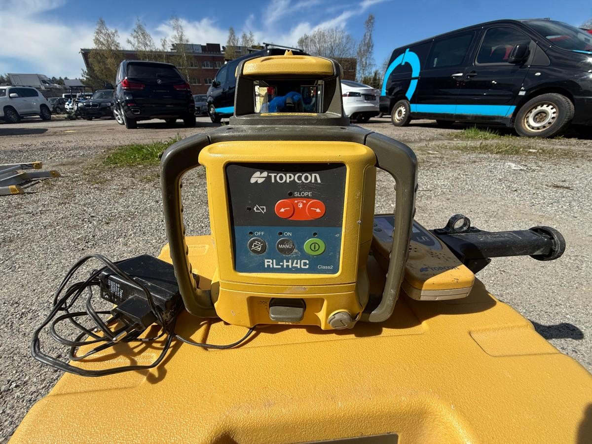 Topcon RL-H4C Rotasjonslaser med tilbehør