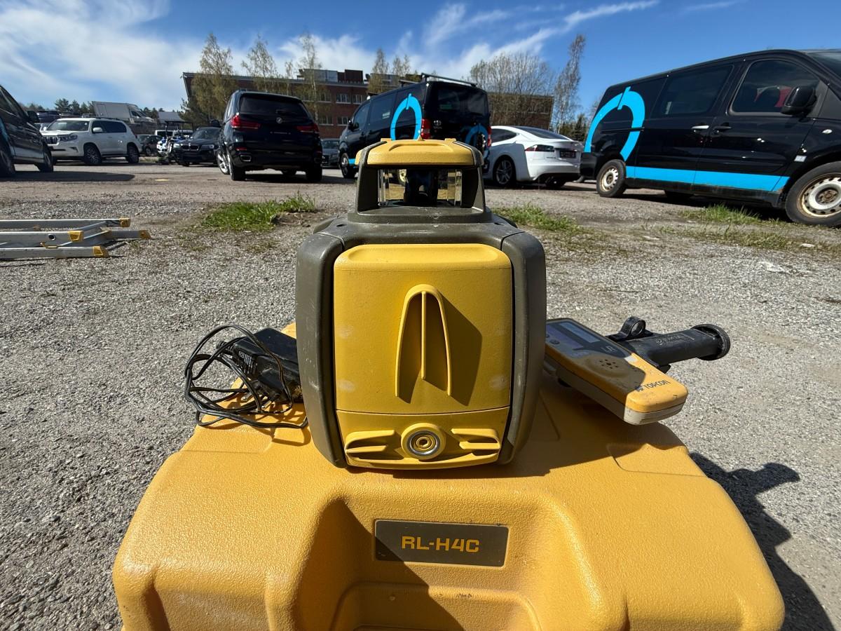 Topcon RL-H4C Rotasjonslaser med tilbehør