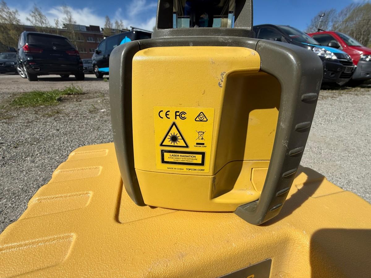 Topcon RL-H4C Rotasjonslaser med tilbehør