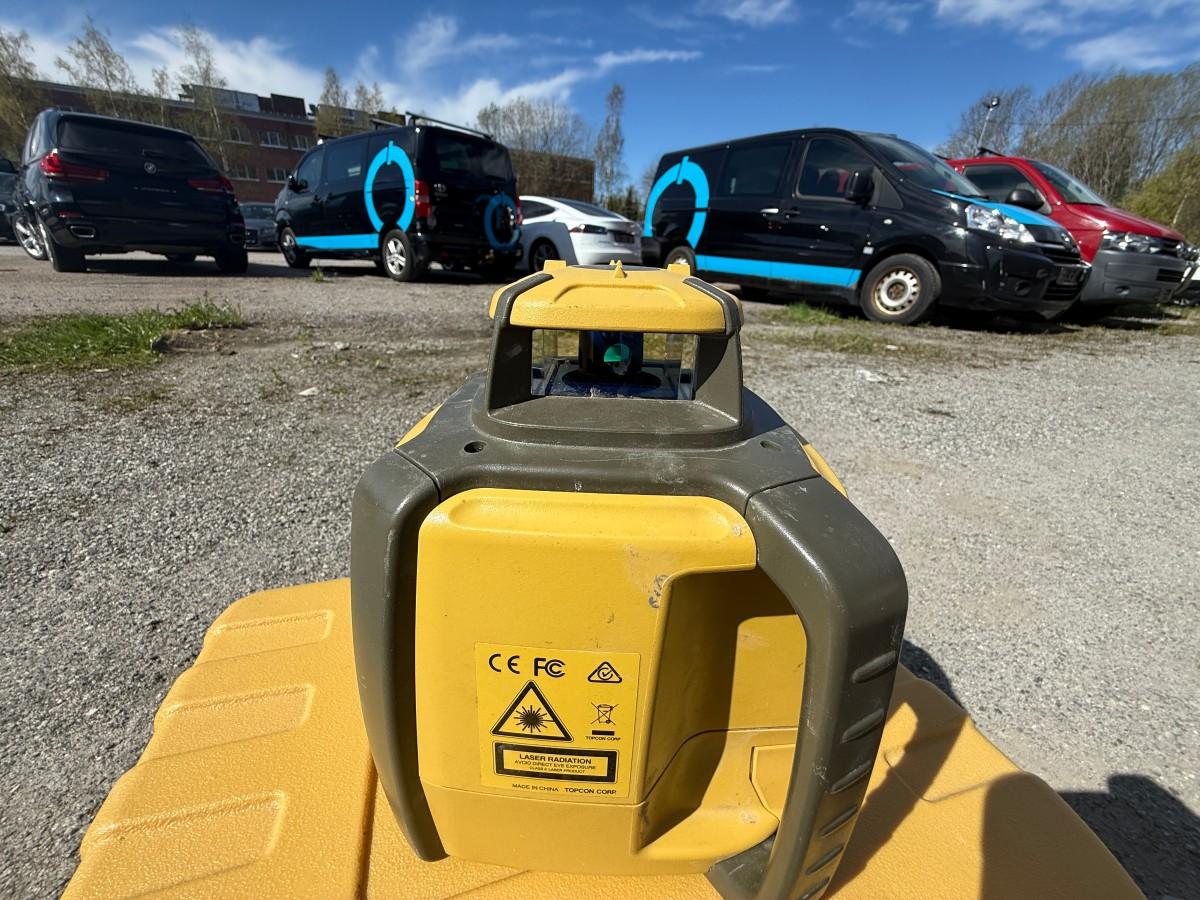 Topcon RL-H4C Rotasjonslaser med tilbehør