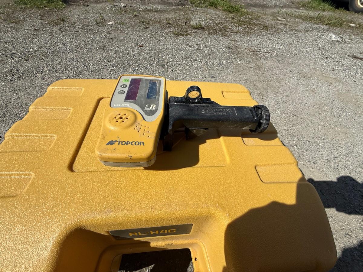 Topcon RL-H4C Rotasjonslaser med tilbehør