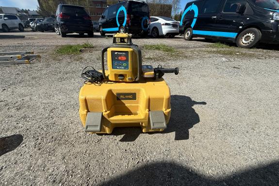 Topcon RL-H4C Rotasjonslaser med tilbehør
