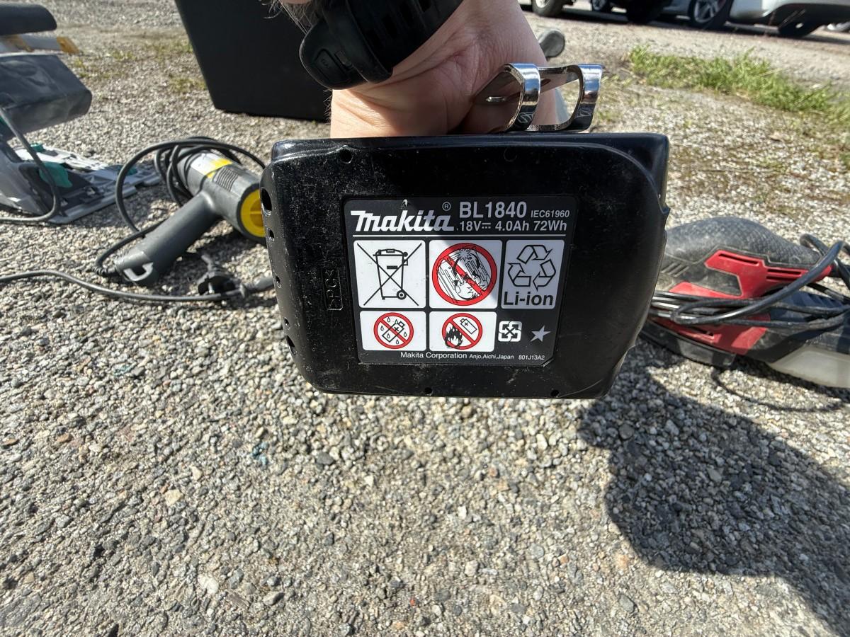 Verktøypakke – Makita drill, 2 stk Kellen sager og diverse