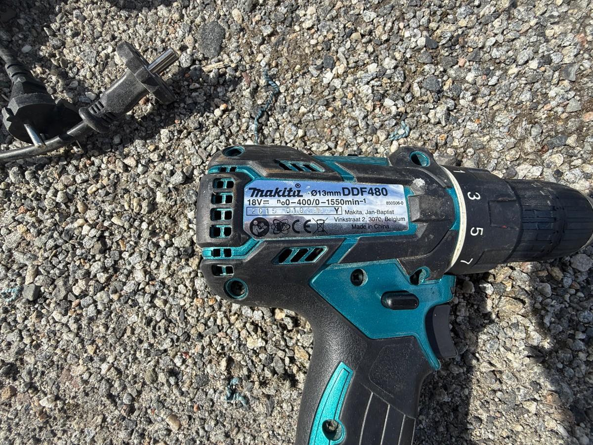Verktøypakke – Makita drill, 2 stk Kellen sager og diverse