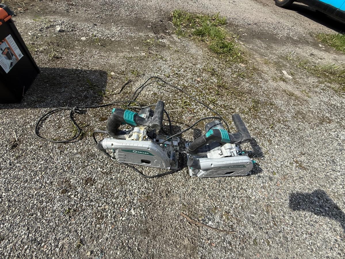 Verktøypakke – Makita drill, 2 stk Kellen sager og diverse