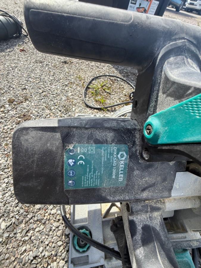 Verktøypakke – Makita drill, 2 stk Kellen sager og diverse