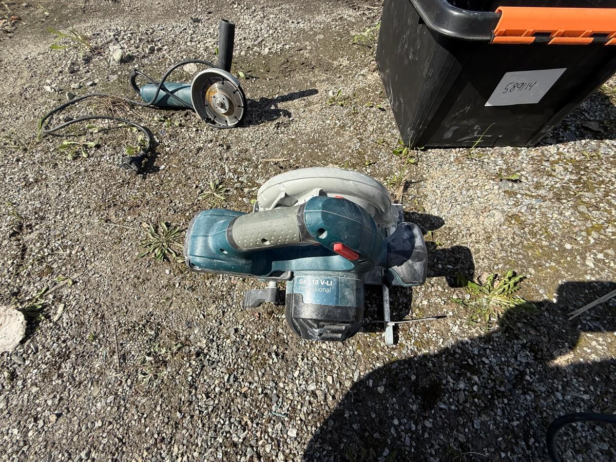 Verktøypakke – Makita, Bosch, Würth m.m.
