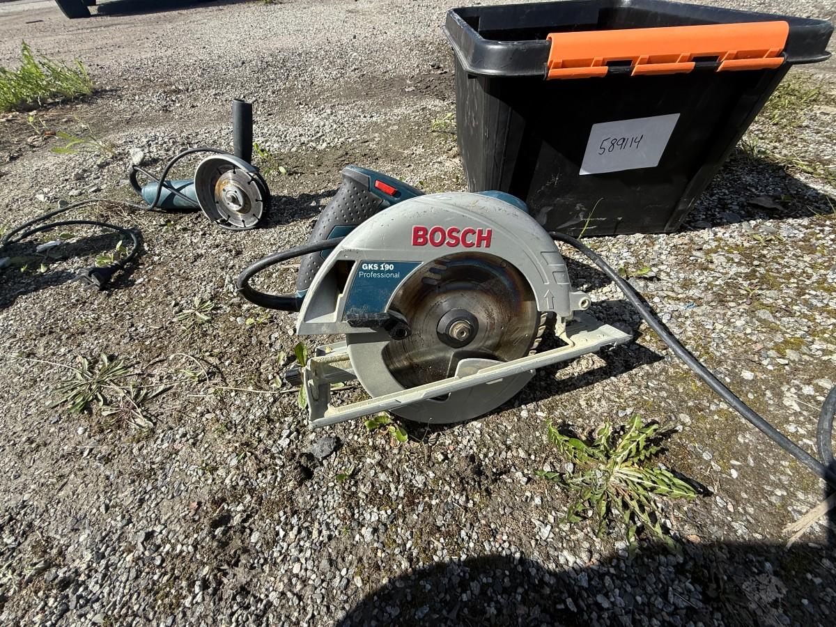 Verktøypakke – Makita, Bosch, Würth m.m.