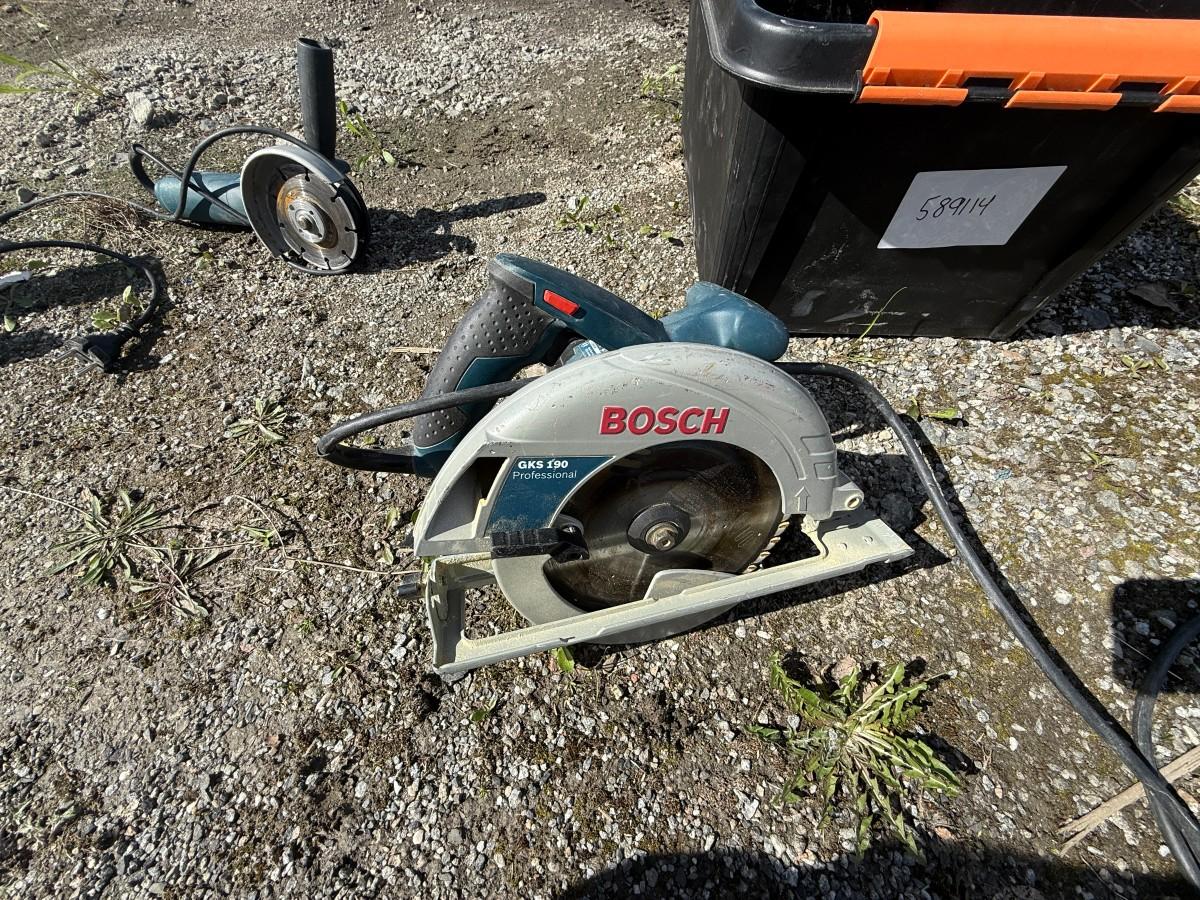 Verktøypakke – Makita, Bosch, Würth m.m.