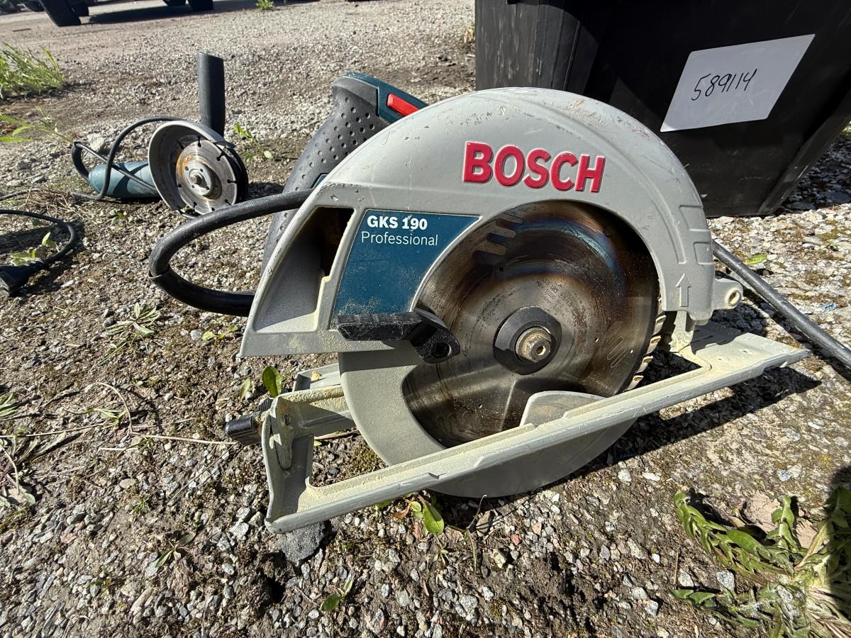 Verktøypakke – Makita, Bosch, Würth m.m.
