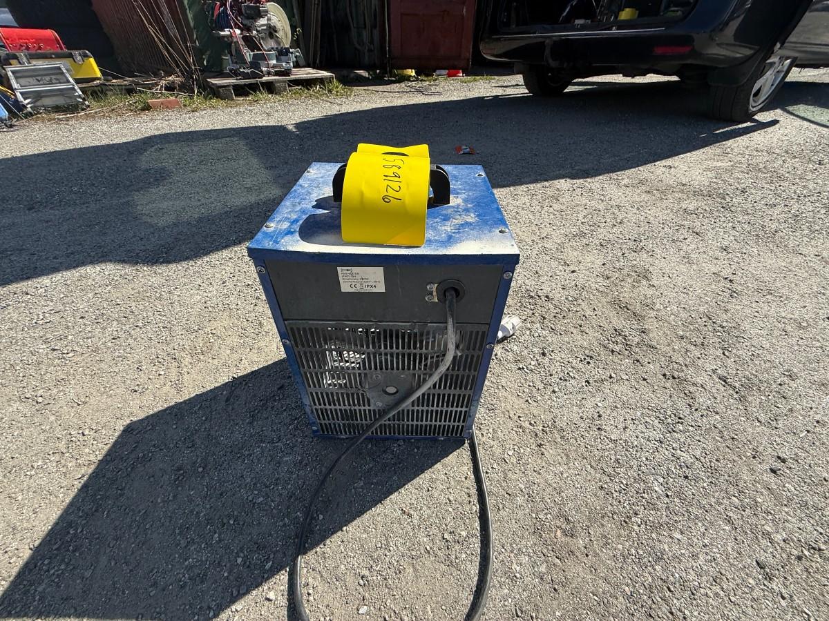 Byggvarmer / varmevifte 3,3 kW (230V)