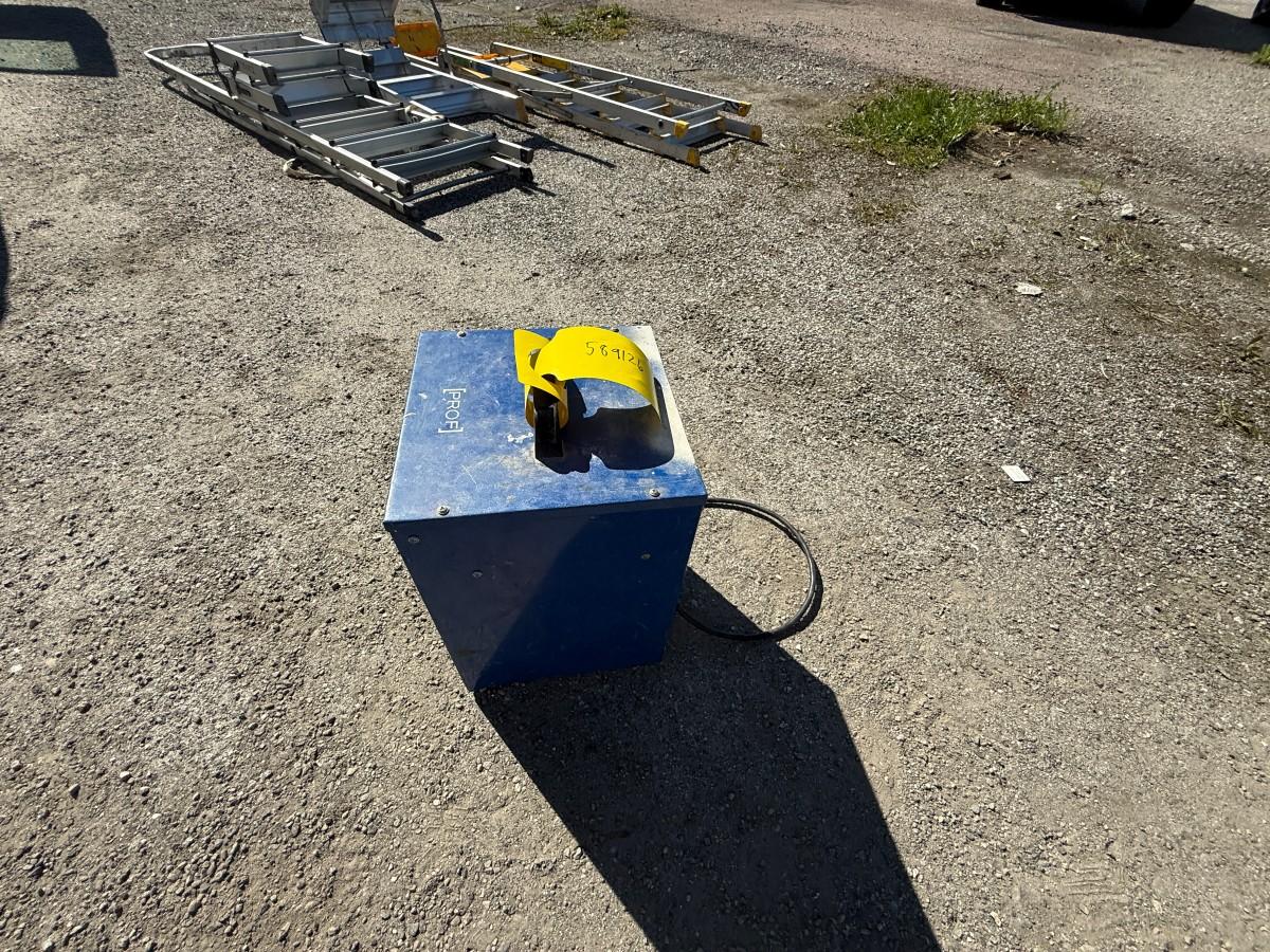 Byggvarmer / varmevifte 3,3 kW (230V)