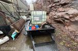 SPYLEHENGER M/ HØYTRYKKSPYLER OG VANNTANK – BENSINDREVET