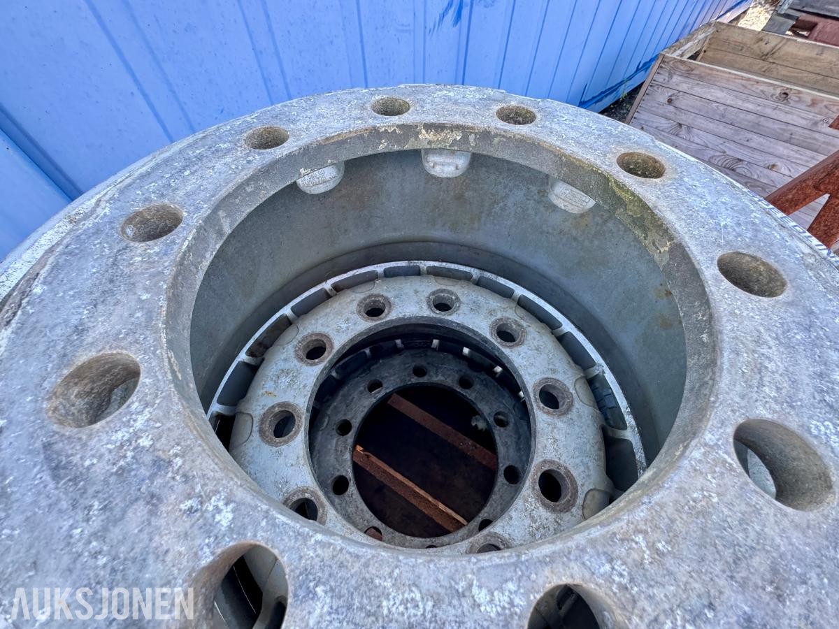 6 stk Alcoa Aluminiumsfelger til Lastebil