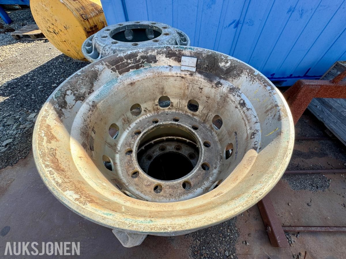 6 stk Alcoa Aluminiumsfelger til Lastebil