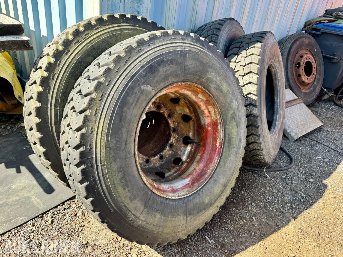 4 stk Michelin Anleggsdekk til Lastebil – 315/80 R22,5
