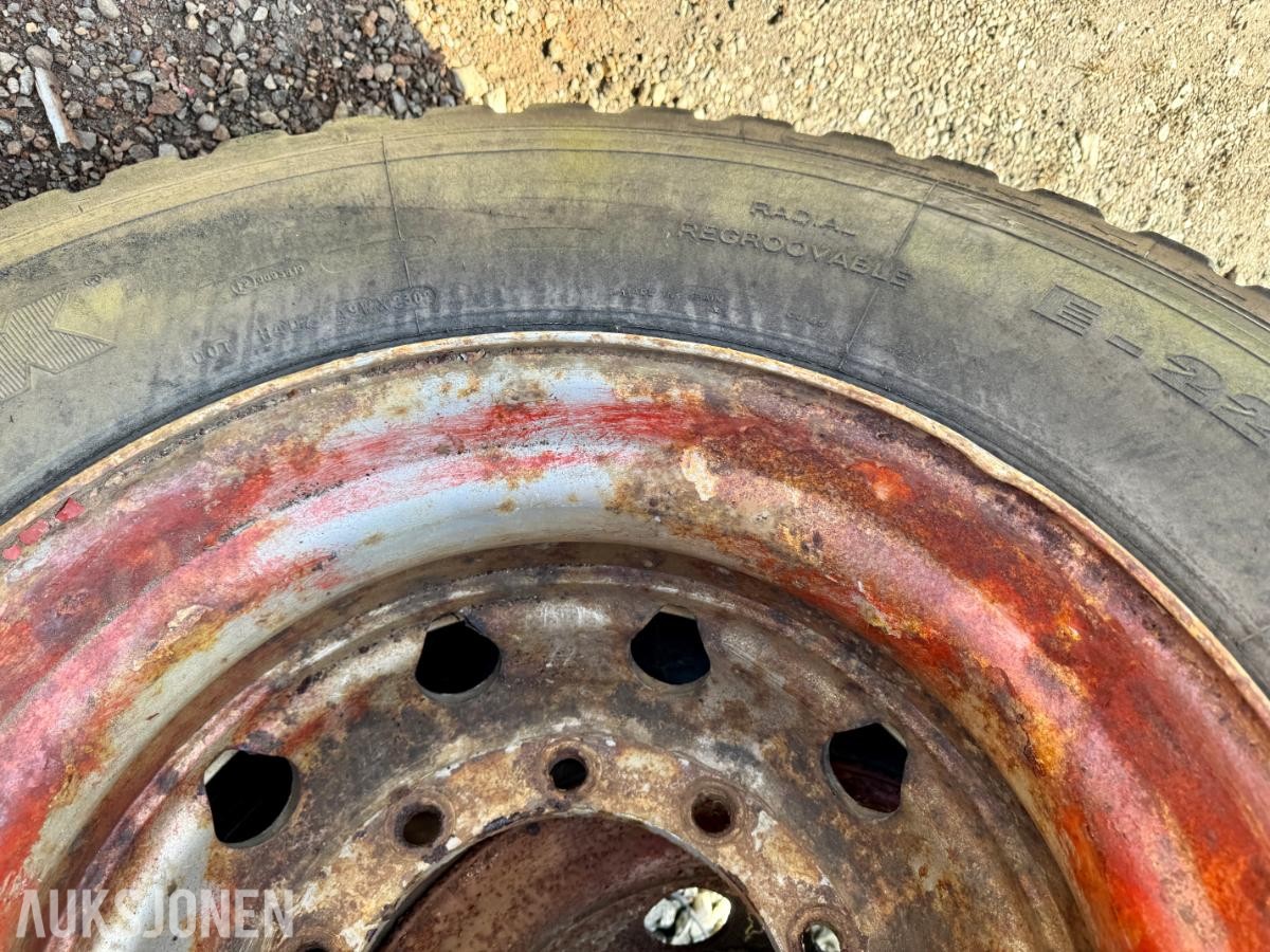 4 stk Michelin Anleggsdekk til Lastebil – 315/80 R22,5
