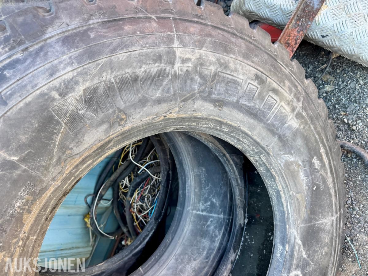 4 stk Michelin Anleggsdekk til Lastebil – 315/80 R22,5