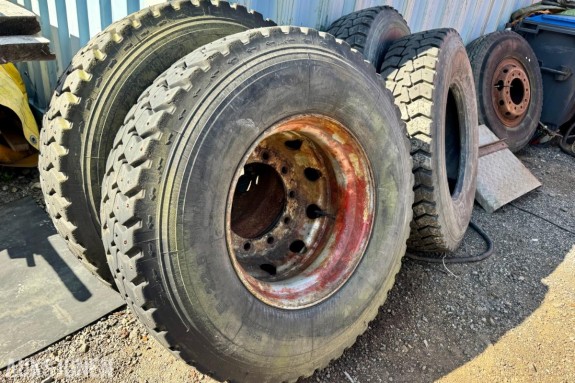 4 stk Michelin Anleggsdekk til Lastebil – 315/80 R22,5