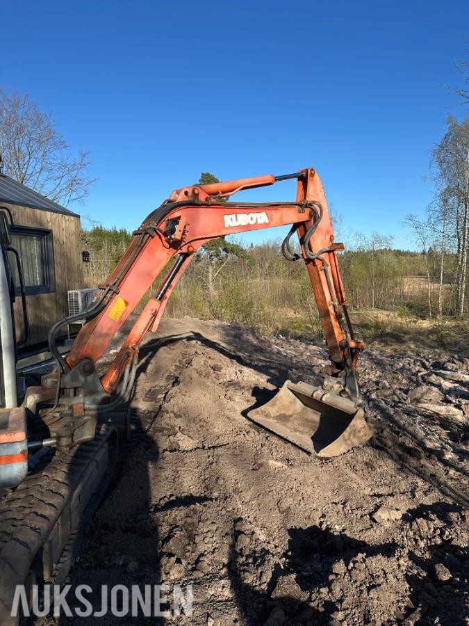 1999 Kubota Kx 91-2 minigraver - mva fri