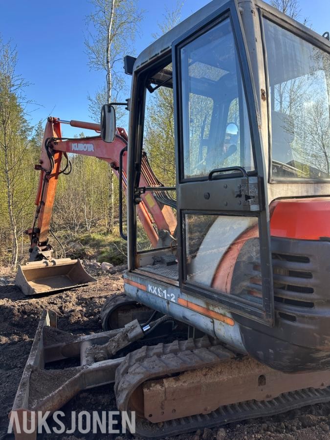 1999 Kubota Kx 91-2 minigraver - mva fri