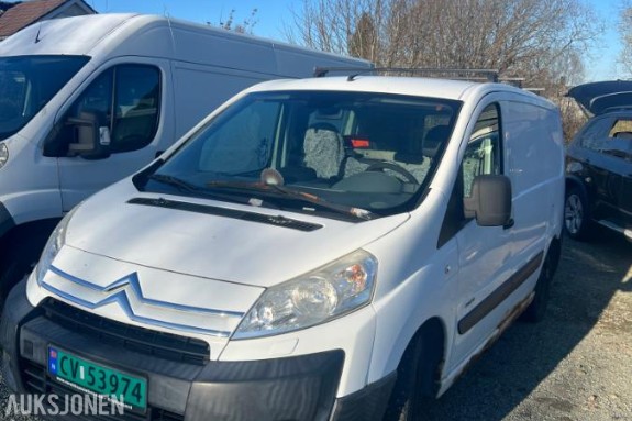 2009 Citroen Jumpy 1.6 diesel 90hk eu ok til 01.2027