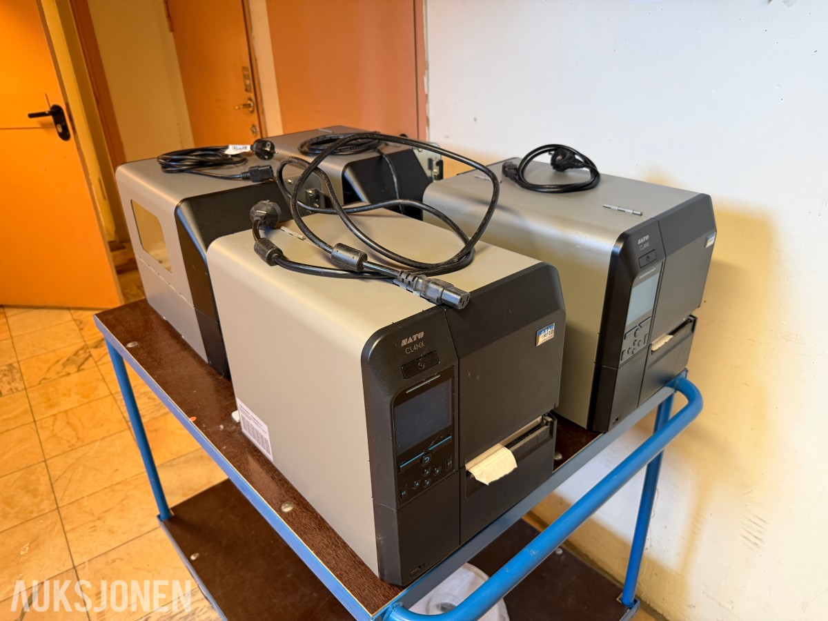 2021 Sato CL4NX RFID-skrivere, 4 stk