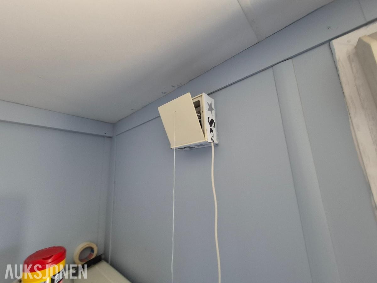 20 fots kontor / pauserom container, sandwich