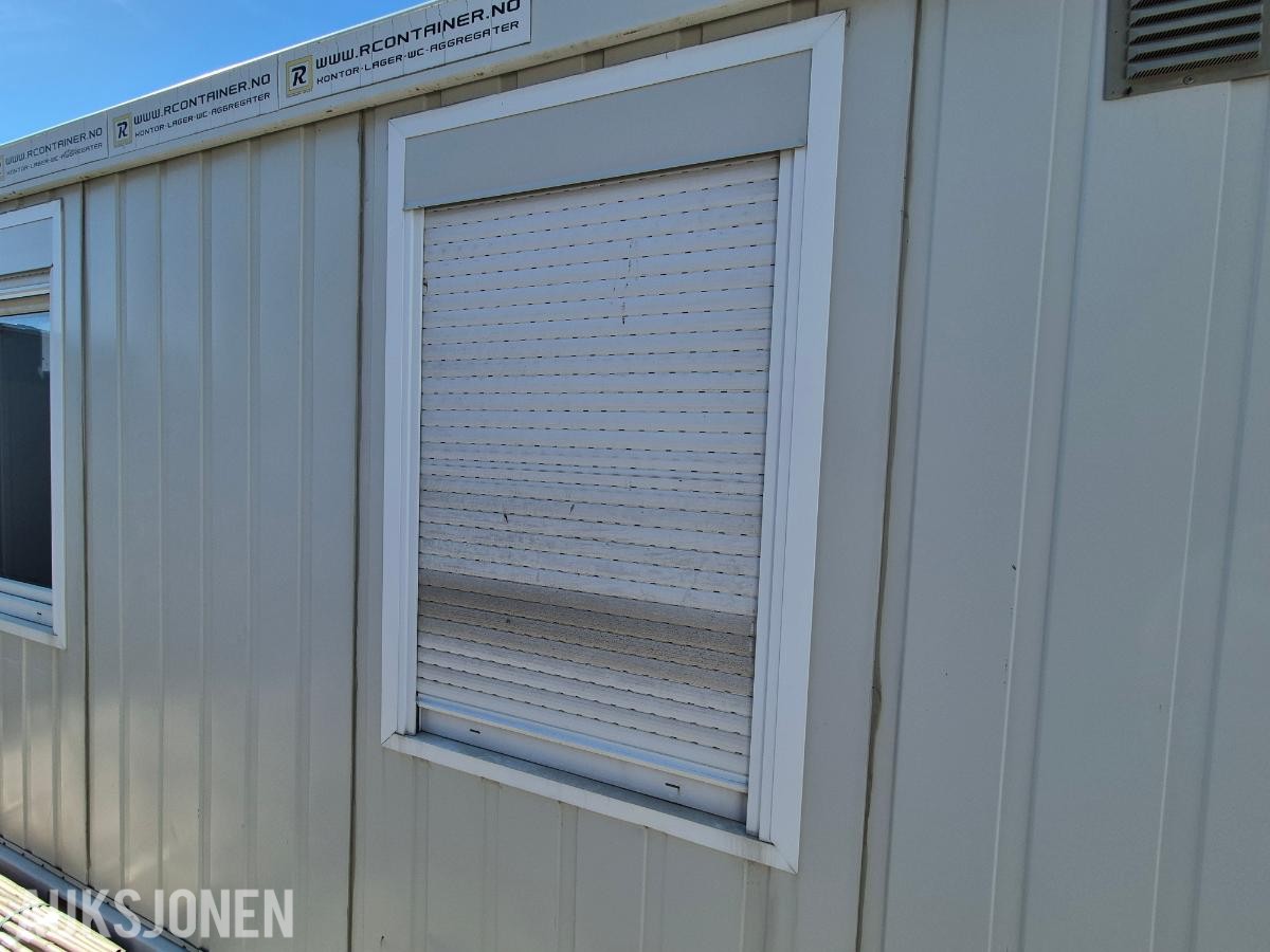 20 fots kontor / pauserom container, sandwich