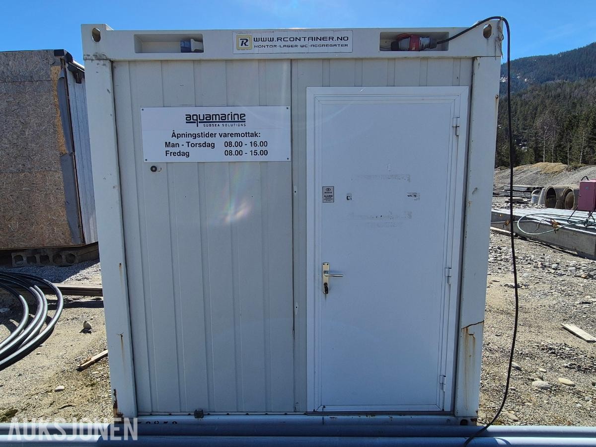 20 fots kontor / pauserom container, sandwich