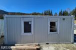 20 fots kontor / pauserom container, sandwich